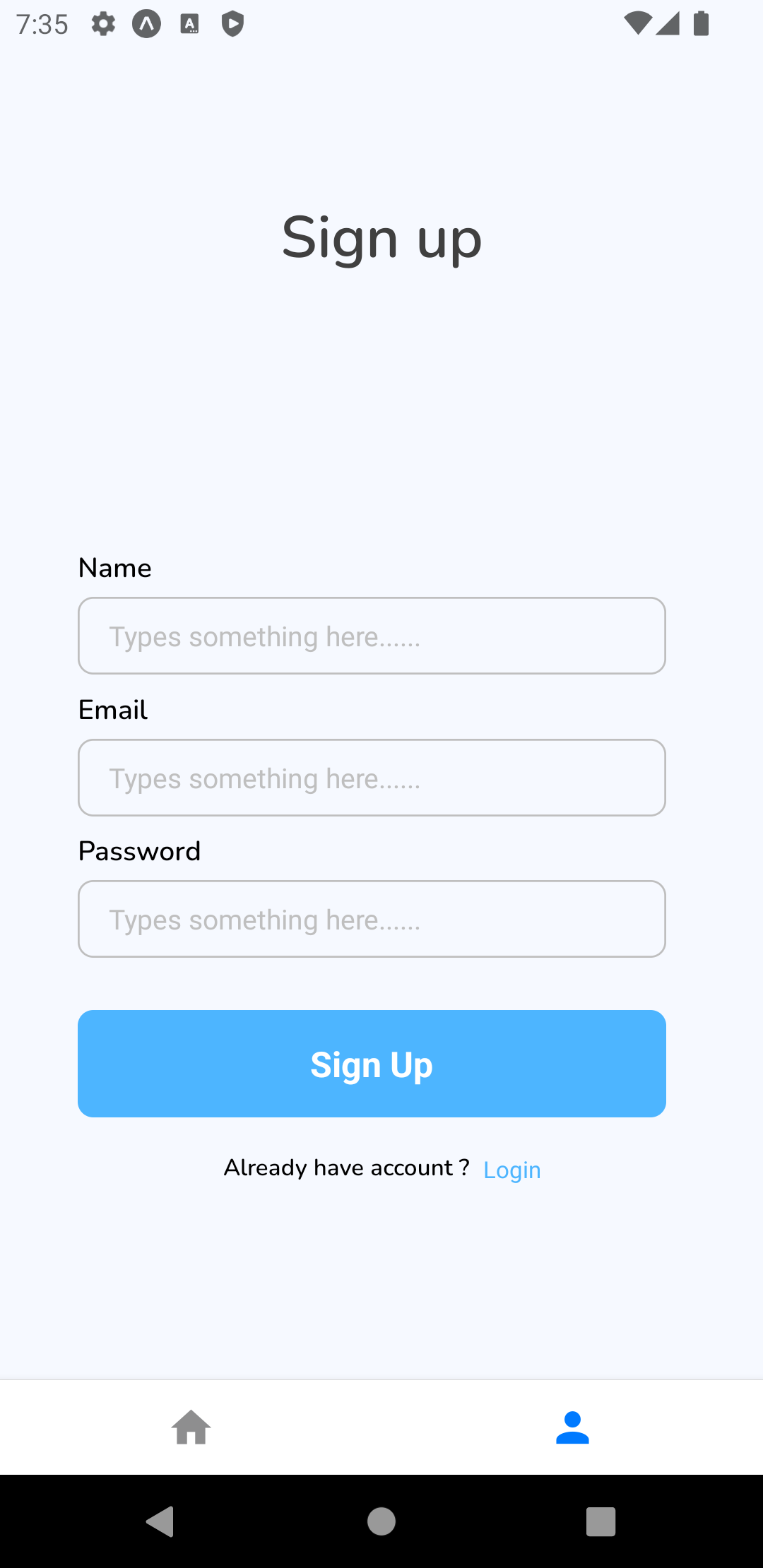 sign-up